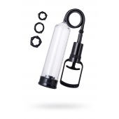 Вакуумная помпа A-toys с уплотнителем и эрекционными кольцами - A-toys - в Благовещенске купить с доставкой