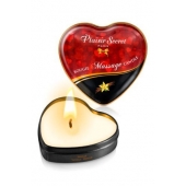 Массажная свеча с ароматом ванили Bougie Massage Candle - 35 мл. - Plaisir Secret - купить с доставкой в Благовещенске