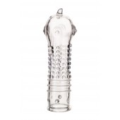 Прозрачная закрытая насадка на пенис TOYFA A-Toys - 14,7 см. - A-toys - в Благовещенске купить с доставкой