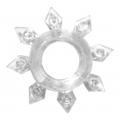 Прозрачное эрекционное кольцо Rings Gear - Lola Games - в Благовещенске купить с доставкой