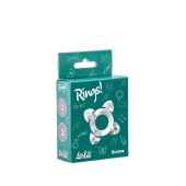 Прозрачное эрекционное кольцо Rings Screw - Lola Games - в Благовещенске купить с доставкой