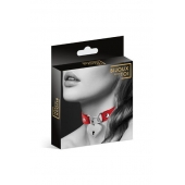 Красный чокер с замком в форме сердца - Bijoux Pour Toi - купить с доставкой в Благовещенске