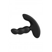 Черный силиконовый стимулятор простаты Levett Nitoc с пультом ДУ - Levett - в Благовещенске купить с доставкой
