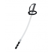 Силиконовый уретральный плаг со сменными фиксирующими кольцами Metal - ToyFa - купить с доставкой в Благовещенске