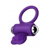 Фиолетовое виброкольцо с ресничками JOS PERY - JOS - в Благовещенске купить с доставкой