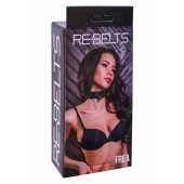 Ошейник Frea с маленьким колечком-креплением - Rebelts - купить с доставкой в Благовещенске