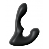 Черный анальный вибростимулятор P-Spot Milker - 14 см. - Pipedream - в Благовещенске купить с доставкой