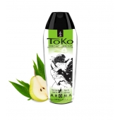 Интимный гель TOKO Pear   Exotic Green Tea с ароматом груши и зеленого чая - 165 мл. - Shunga - купить с доставкой в Благовещенске