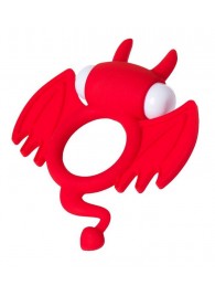 Красное эрекционное кольцо на пенис JOS COCKY DEVIL - JOS - в Благовещенске купить с доставкой