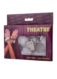 Наручники с белой меховой опушкой - ToyFa - купить с доставкой в Благовещенске