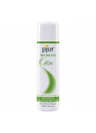 Лубрикант на водной основе pjur WOMAN Aloe - 100 мл. - Pjur - купить с доставкой в Благовещенске