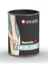 Компактный мастурбатор MasturbaTIN Swirl Girl - MyStim - в Благовещенске купить с доставкой