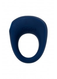 Синее эрекционное кольцо на пенис Satisfyer Ring 2 - Satisfyer - в Благовещенске купить с доставкой