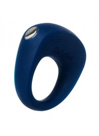 Синее эрекционное кольцо на пенис Satisfyer Ring 2 - Satisfyer - в Благовещенске купить с доставкой