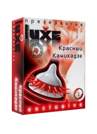 Презерватив LUXE  Exclusive   Красный Камикадзе  - 1 шт. - Luxe - купить с доставкой в Благовещенске