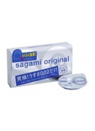 Ультратонкие презервативы Sagami Original QUICK - 6 шт. - Sagami - купить с доставкой в Благовещенске