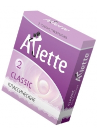 Классические презервативы Arlette Classic - 3 шт. - Arlette - купить с доставкой в Благовещенске