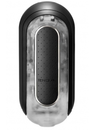 Черный мастурбатор Flip Zero с вибрацией - Tenga - в Благовещенске купить с доставкой