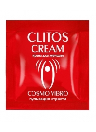 Пробник возбуждающего крема для женщин Clitos Cream - 1,5 гр. - Биоритм - купить с доставкой в Благовещенске