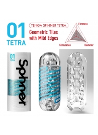 Мастурбатор SPINNER Tetra - Tenga - в Благовещенске купить с доставкой