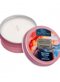 Массажная свеча  Фруктовая фантазия - БиоМед - купить с доставкой в Благовещенске