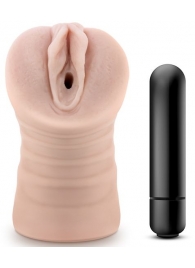 Телесный мастурбатор-вагина Rain - Blush Novelties - в Благовещенске купить с доставкой