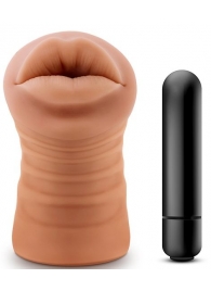 Кофейный мастурбатор-ротик Isabella - Blush Novelties - в Благовещенске купить с доставкой