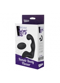 Черный вибромассажер простаты REMOTE BOOTY PLEASER - Dream Toys - в Благовещенске купить с доставкой