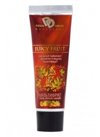 Интимный съедобный лубрикант JUICY FRUIT с ароматом фруктов - 30 мл. - БиоМед - купить с доставкой в Благовещенске
