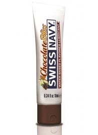 Лубрикант с ароматом шоколада Swiss Navy Chocolate Bliss Lube - 10 мл. - Swiss navy - купить с доставкой в Благовещенске