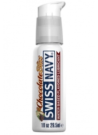 Лубрикант с ароматом шоколада Swiss Navy Chocolate Bliss Lube - 29,5 мл. - Swiss navy - купить с доставкой в Благовещенске