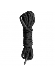 Черная веревка для бондажа Easytoys Bondage Rope - 5 м. - Easy toys - купить с доставкой в Благовещенске