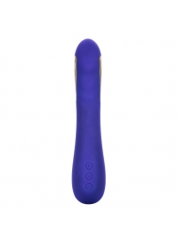 Фиолетовый вибратор с электростимуляцией Intimate E-Stimulator Petite Wand - 18,5 см. - California Exotic Novelties - купить с доставкой в Благовещенске