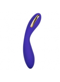 Фиолетовый вибратор с электростимуляцией Intimate E-Stimulator Wand - 21,5 см. - California Exotic Novelties - купить с доставкой в Благовещенске