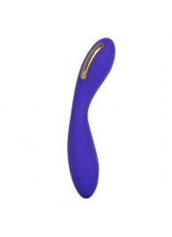 Фиолетовый вибратор с электростимуляцией Intimate E-Stimulator Wand - 21,5 см. - California Exotic Novelties - купить с доставкой в Благовещенске