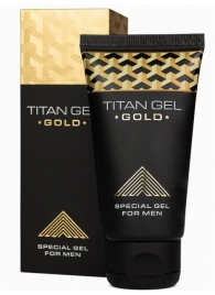 Гель для увеличения члена Titan Gel Gold Tantra - 50 мл. - Titan - купить с доставкой в Благовещенске