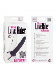 Насадка на пенис Silicone Love Rider Dual Penetrator для двойного проникновения - 14 см. - California Exotic Novelties - в Благовещенске купить с доставкой