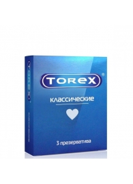 Гладкие презервативы Torex  Классические  - 3 шт. - Torex - купить с доставкой в Благовещенске