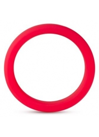 Красное эрекционное кольцо Silicone Go Pro Cock Ring - Blush Novelties - в Благовещенске купить с доставкой