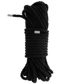 Черная веревка для бондажа BONDAGE ROPE - 10 м. - Dream Toys - купить с доставкой в Благовещенске