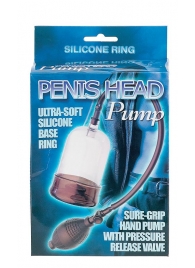 Помпа на головку фаллоса Penis Head Pump - Seven Creations - в Благовещенске купить с доставкой