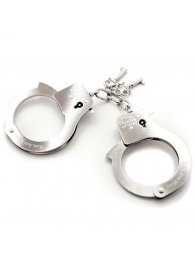 Металлические наручники Metal Handcuffs - Fifty Shades of Grey - купить с доставкой в Благовещенске