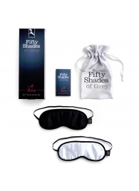 Набор из двух масок на глаза Soft Blindfold Twin Pack - Fifty Shades of Grey - купить с доставкой в Благовещенске