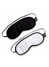 Набор из двух масок на глаза Soft Blindfold Twin Pack - Fifty Shades of Grey - купить с доставкой в Благовещенске