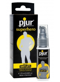 Сыворотка-пролонгатор pjur SUPERHERO Delay Serum - 20 мл. - Pjur - купить с доставкой в Благовещенске