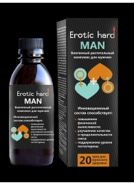 Мужской биогенный концентрат для усиления эрекции Erotic hard Man - 250 мл. - Erotic Hard - купить с доставкой в Благовещенске