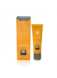 Возбуждающий интимный гель STIMULATION GEL Ginger   Cinnamon - 30 мл. - Shiatsu - купить с доставкой в Благовещенске