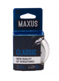 Классические презервативы в пластиковом кейсе MAXUS Classic - 3 шт. - Maxus - купить с доставкой в Благовещенске