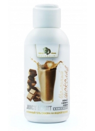 Интимный гель-смазка JUICY FRUIT с ароматом молочного шоколада - 100 мл. - БиоМед - купить с доставкой в Благовещенске