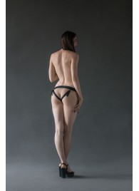 Черные трусики Better с анальной насадкой - 8 см. - Lola Games - купить с доставкой в Благовещенске